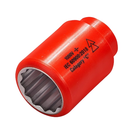 Itl 1000v Insulated 1/2 Drive Socket 22mm 01470